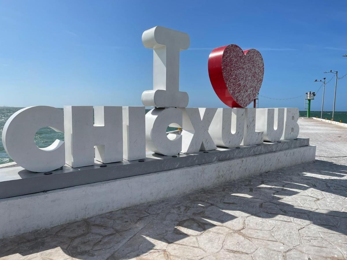 Villa Casa Con Piscina En Chixchulub A 100 M De La Playa Pueblo Pueblo Chicxulub Esterno foto