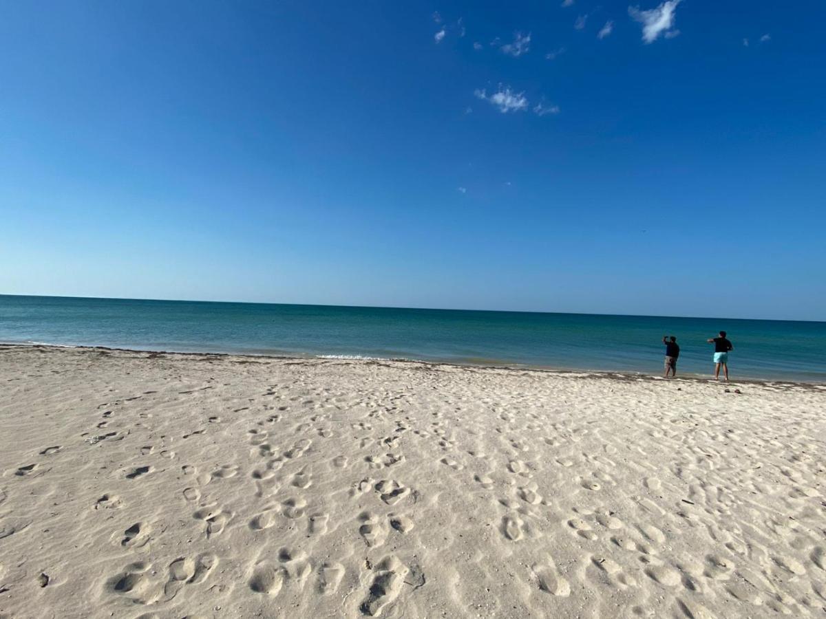 Villa Casa Con Piscina En Chixchulub A 100 M De La Playa Pueblo Pueblo Chicxulub Esterno foto