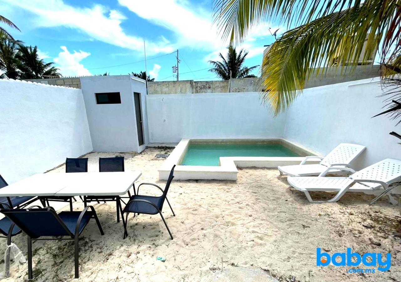 Villa Casa Con Piscina En Chixchulub A 100 M De La Playa Pueblo Pueblo Chicxulub Esterno foto